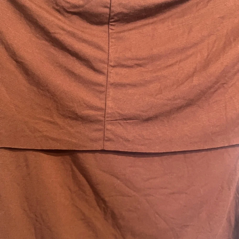 Naked Wardrobe Chocolate Off-The-Shoulder Top - Picture 7 of 7